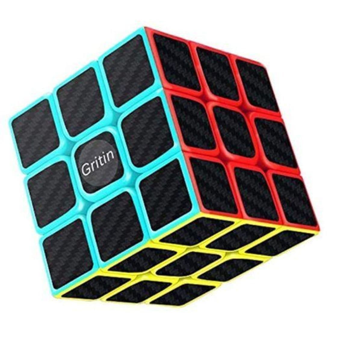 Product Gritin Cubo Mágico，Cubo de Velocidad 3x3x3 Puzzle Inteligencia Mágico Speed Cubo Rompecabezas