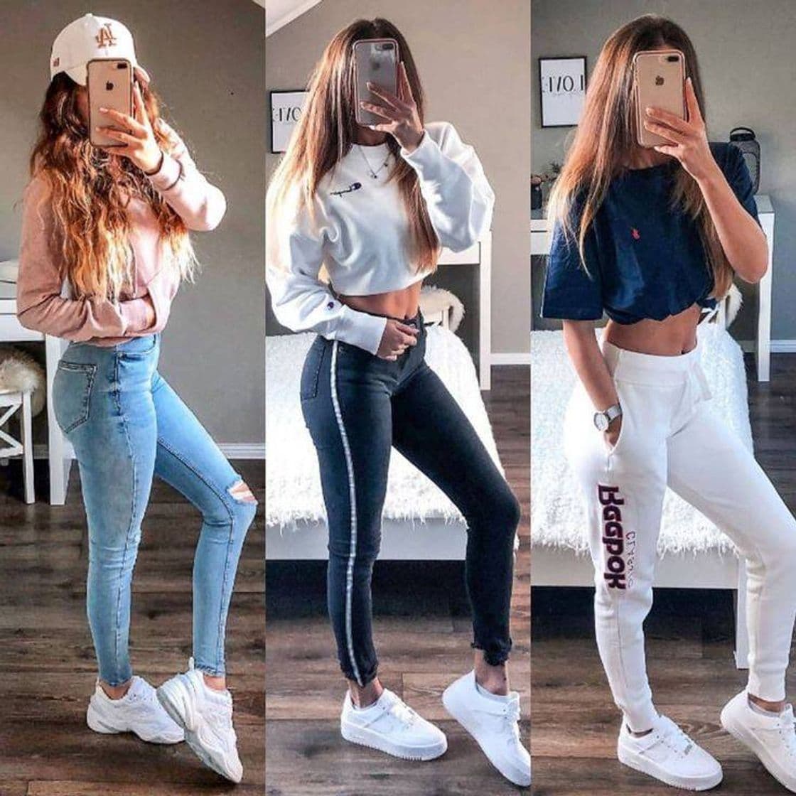 Moda 3 tipos de roupas