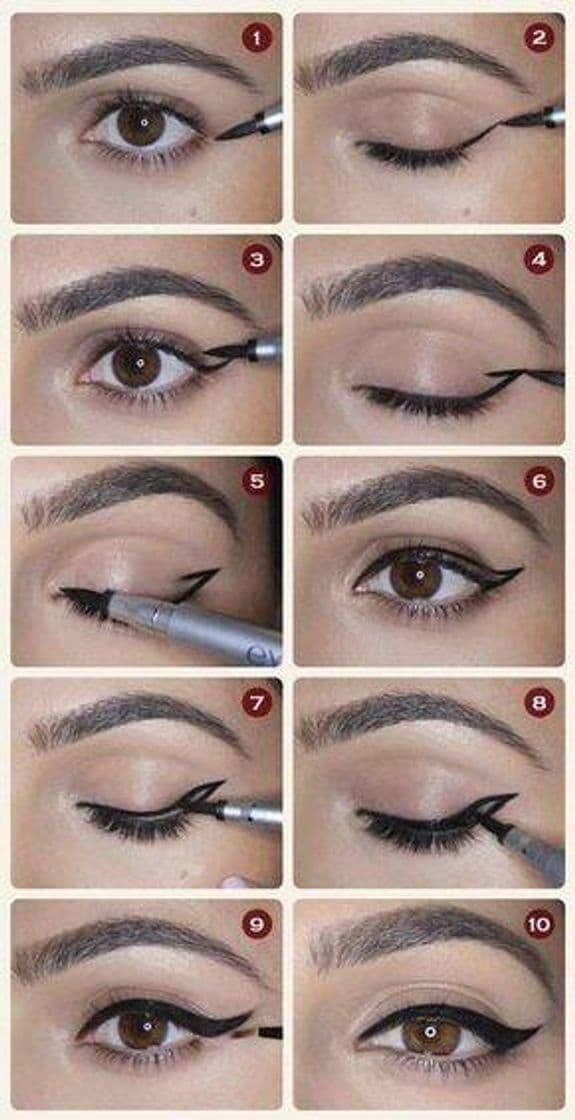 Moda Tutorial, olho de gatinho