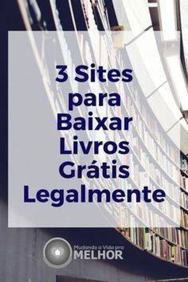 Libro 3 sites para baixar livros grátis