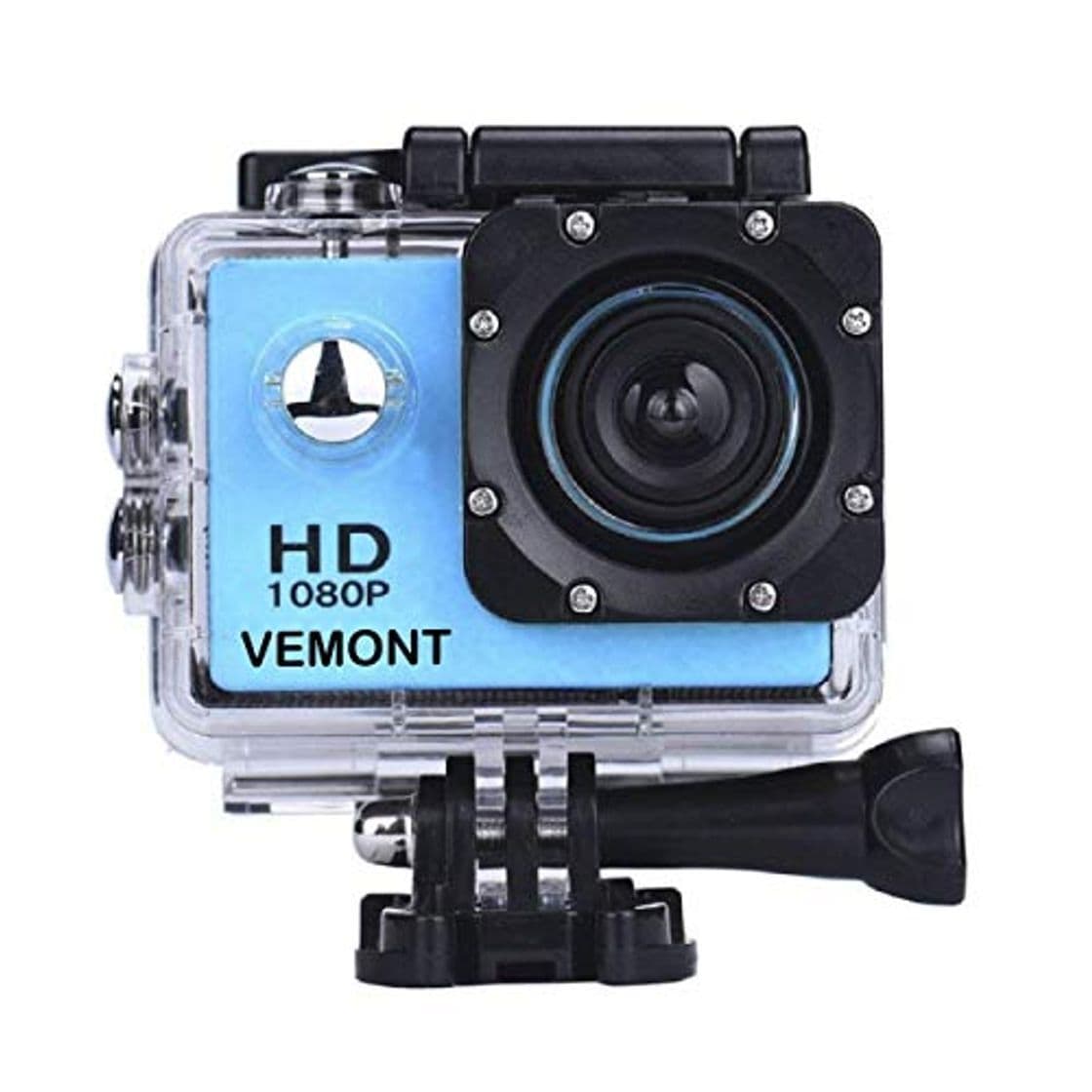 Producto YMHX Vemont Cámara Deportiva 1080P HD Impermeable 30M Pantalla de 2.0 Lente