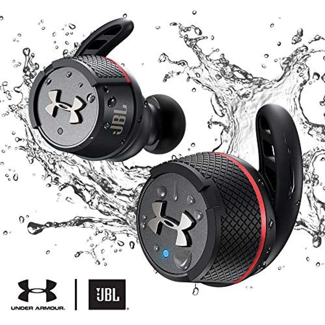 Electrónica Under Armour True Wireless Flash - Auriculares in-Ear Deportivos, diseño de JBL