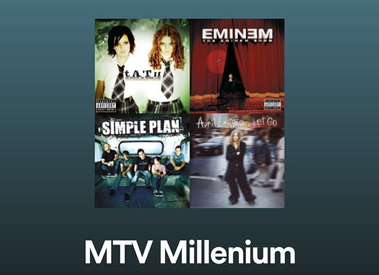 Music Mis clásicos de MTV! 😉