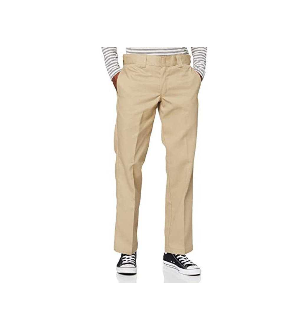 Fashion Dickies Slim Fit Straight - Pantalones para hombre, Beige