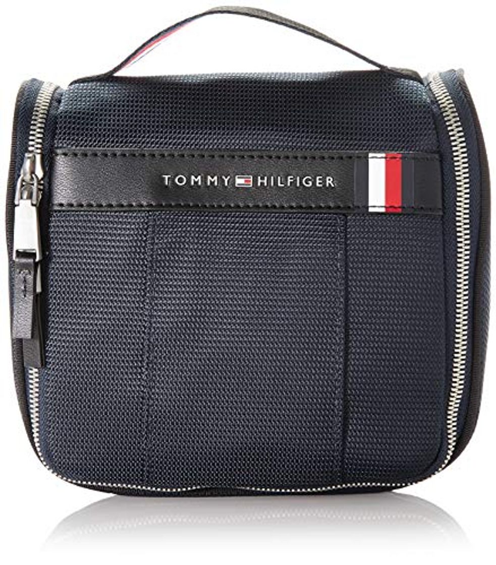 Fashion Tommy Hilfiger - Elevated Nylon Hanging Washbag, Organizadores de bolso Hombre, Azul