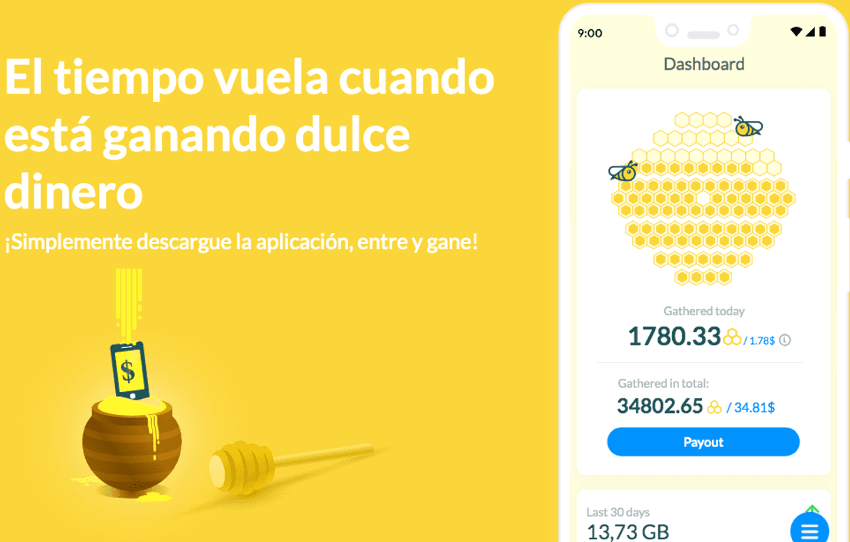 Fashion Honeygain una app que te paga por consumir tu internet