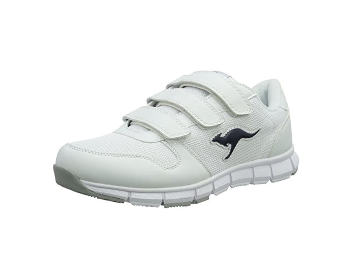 Fashion KangaROOS K-bluerun 701 B, Zapatillas Unisex Adulto, Blanco