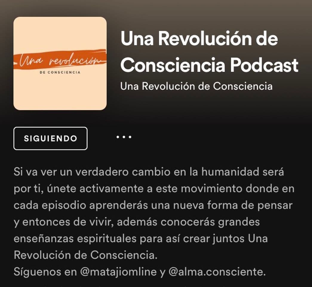 Moda Una revolución de conciencia Podcast.