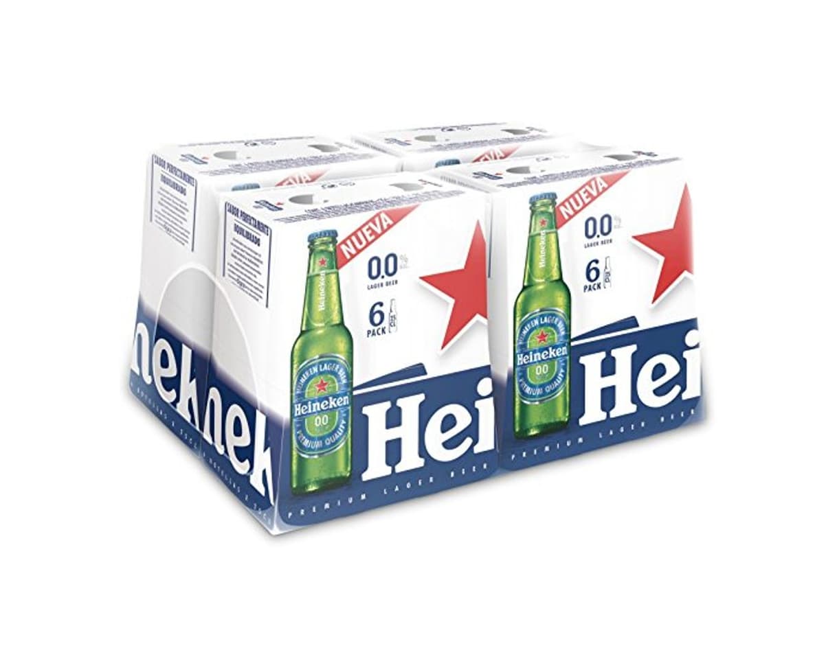 Producto Heineken 00 Cerveza - 4 Packs de 6 Botellas x 250 ml