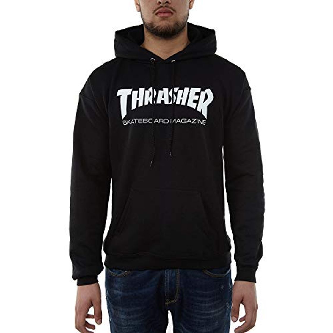 Producto SUDADURA CON CAPUCHA THRASHER SKATE MAG NEGRO - M