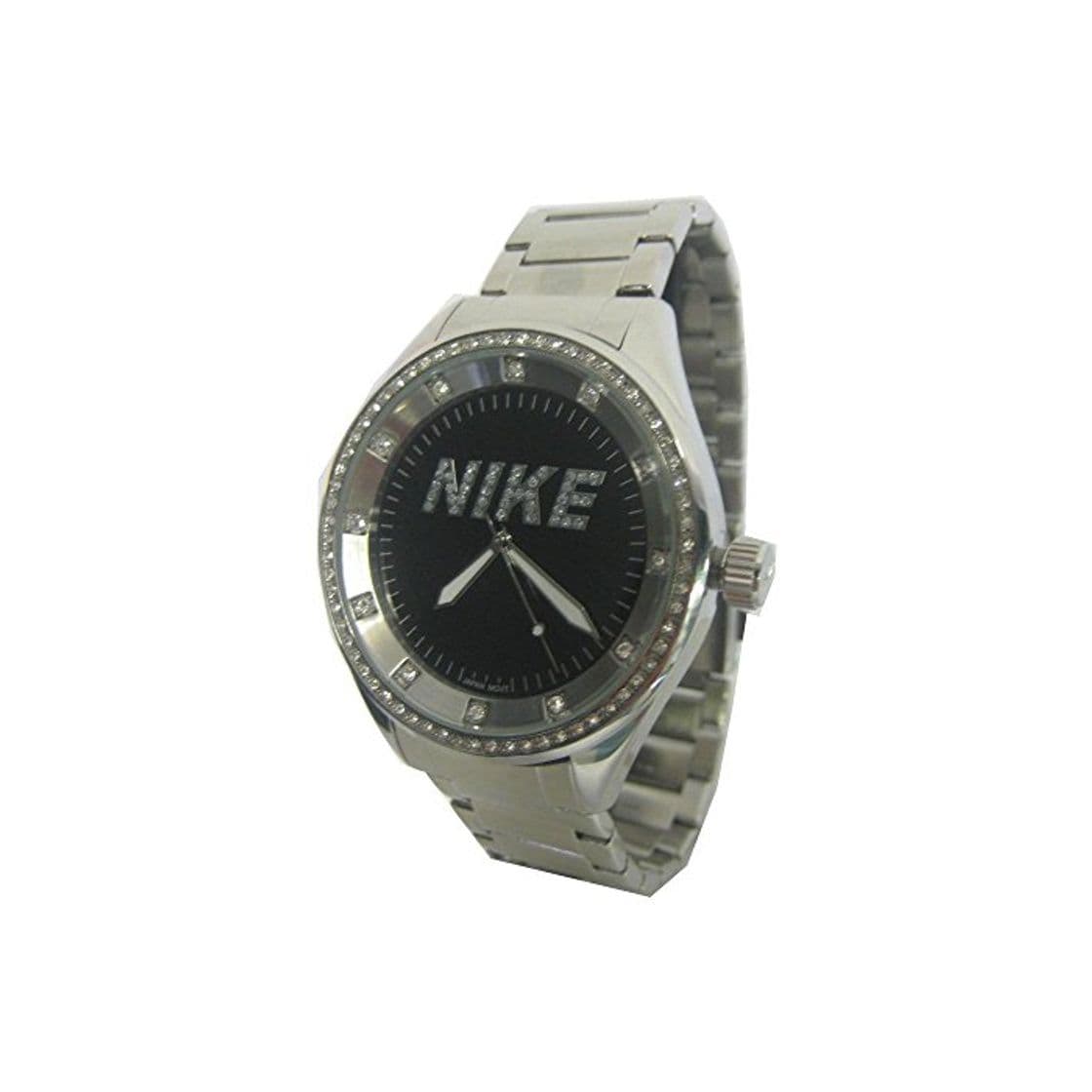 Fashion Reloj Mujer Cuarzo Nike Sport Reloj or 526 Negro