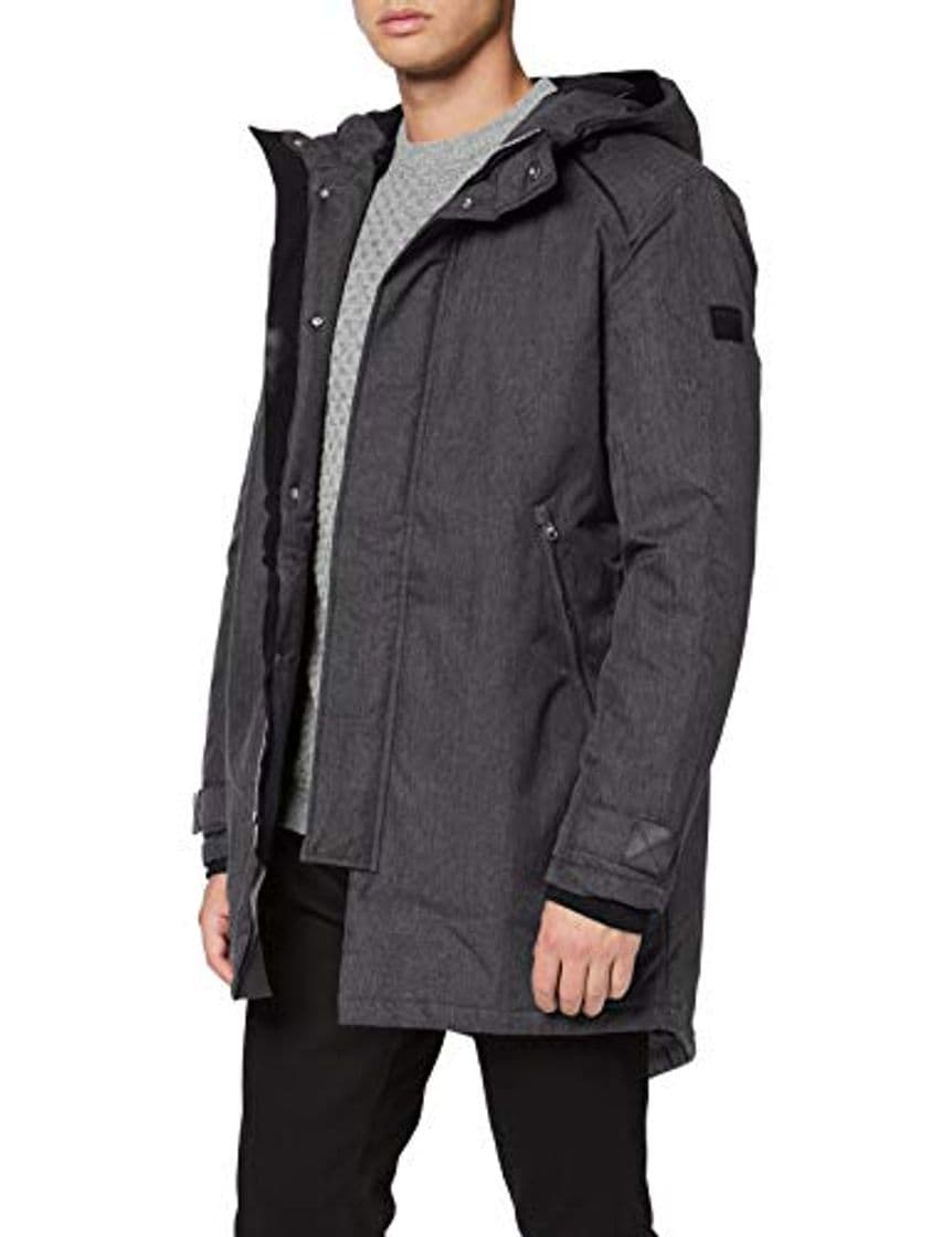 Fashion Jack & Jones Jcofigure Parka STS, Negro