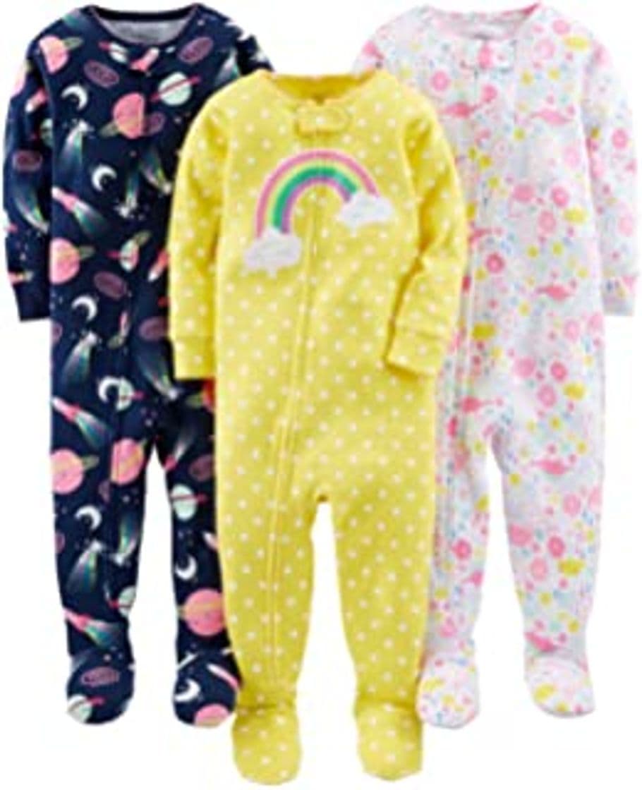 Fashion Simple Joys by Carter's pijama de forro polar suelto para bebés y