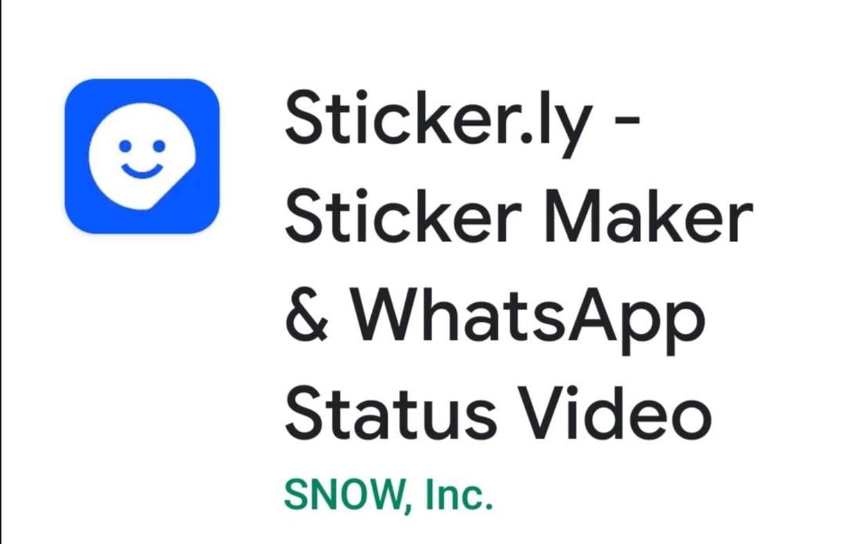 App Sticker.ly - Sticker Maker & WhatsApp Status Video - Google