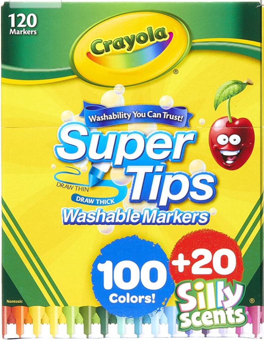 Producto Crayola Super Tips 100ct with 20ct Silly Scents