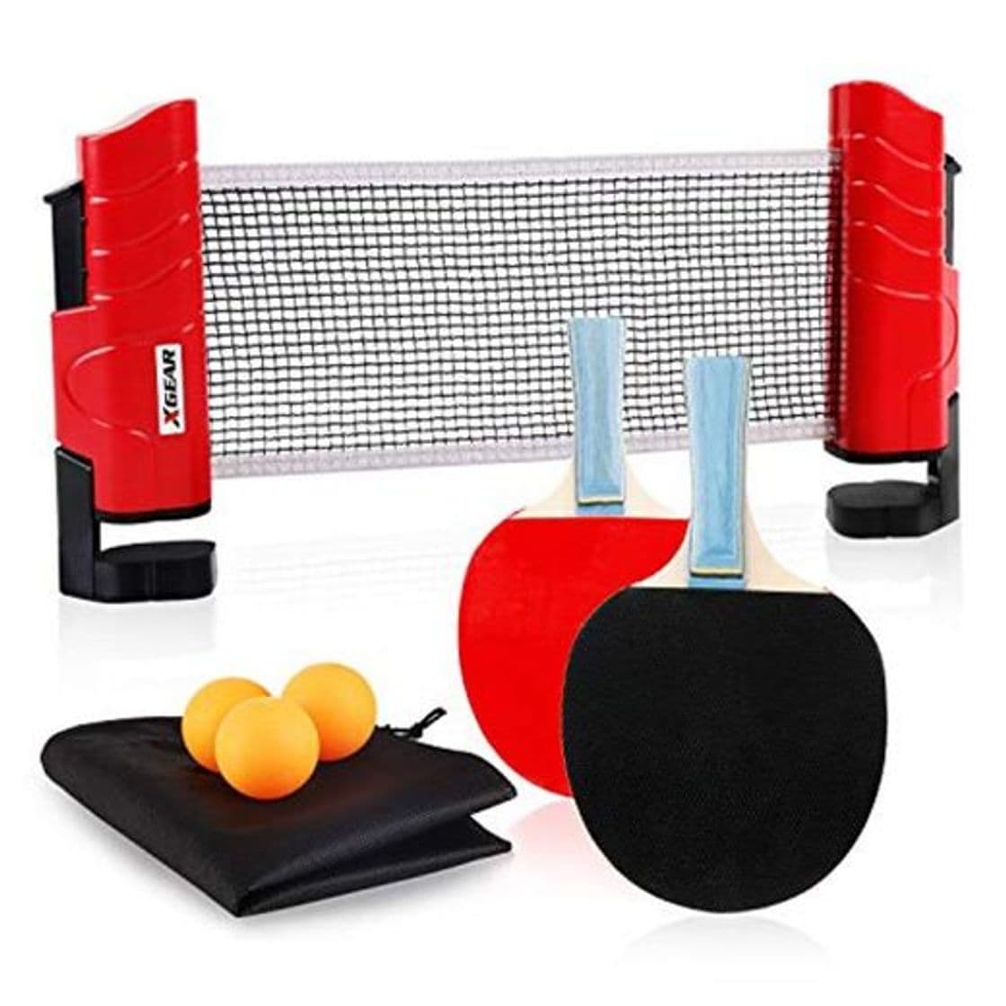 Producto XGEAR Juego de Ping Pong con 2 Raquetas