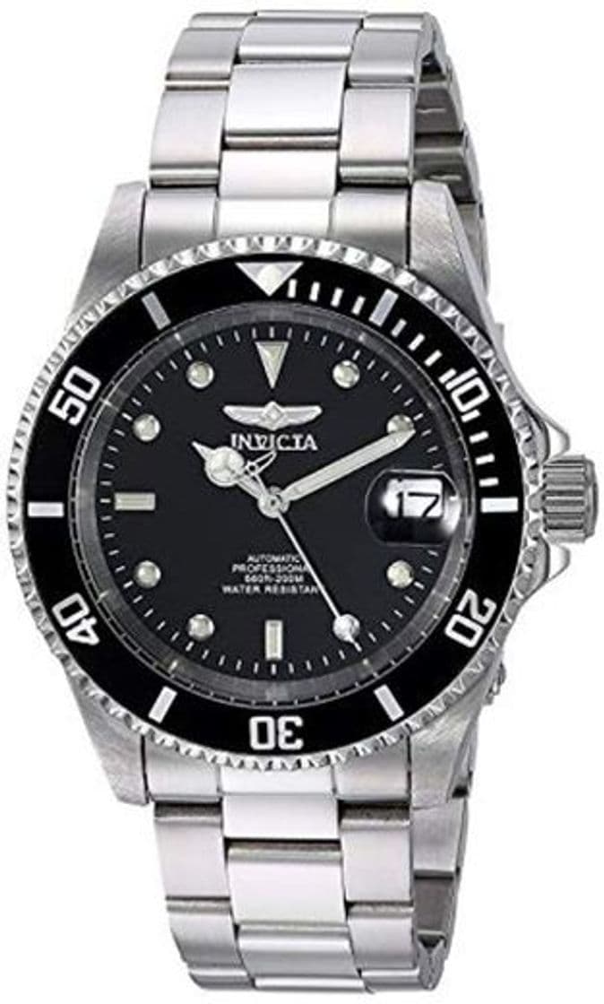 Moda Invicta 8926OB Pro Diver Reloj Unisex acero inoxidable Automático Esfera negro