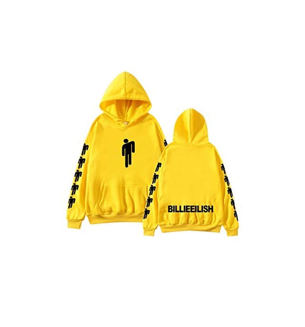 Fashion Fittrame Sudadera Billie Eilish Niña, Billie Eilish Sudadera con Capucha Niños Unisex