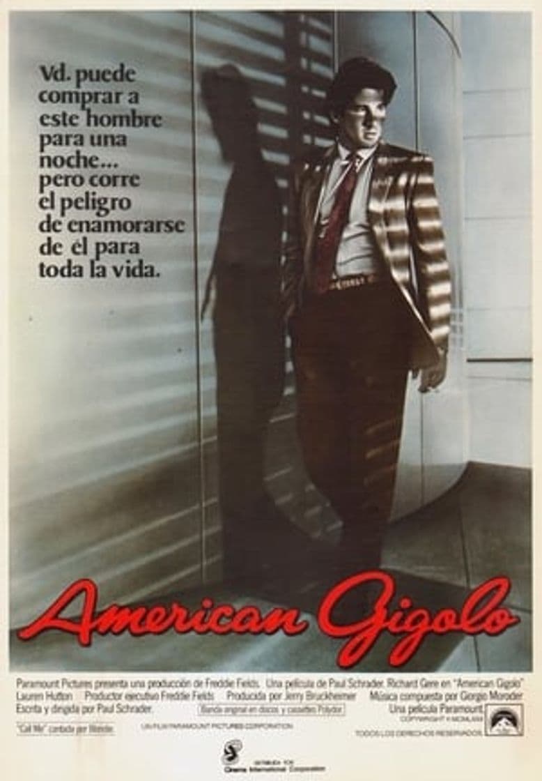 Película American Gigolo