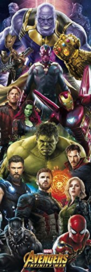 Product Grupo Erik Editores PPGE8048 - Poster Los Vengadores Infinity War Marvel Thanos