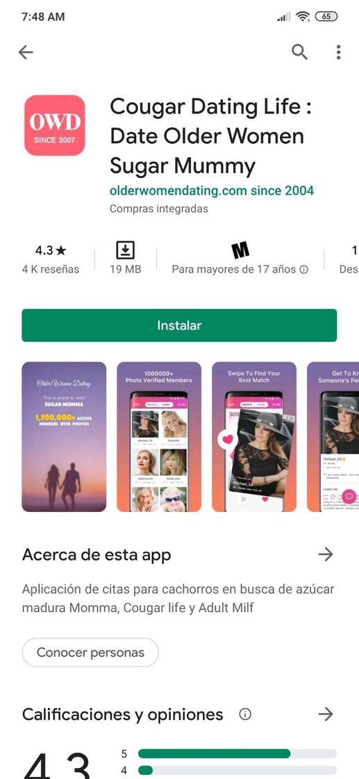 App  Women Sugar Mummy, estés hombre joven y quieres una mujer💲