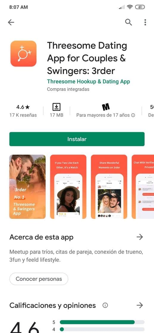 App Eres swingers o bi sexusl, los 3 o los 4 esta app es para ti