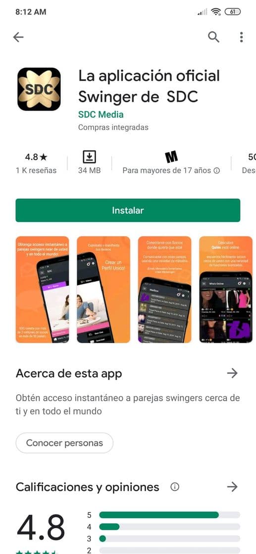 App The Official SDC Swingers app tríos y más!!? 💦🍆🍑