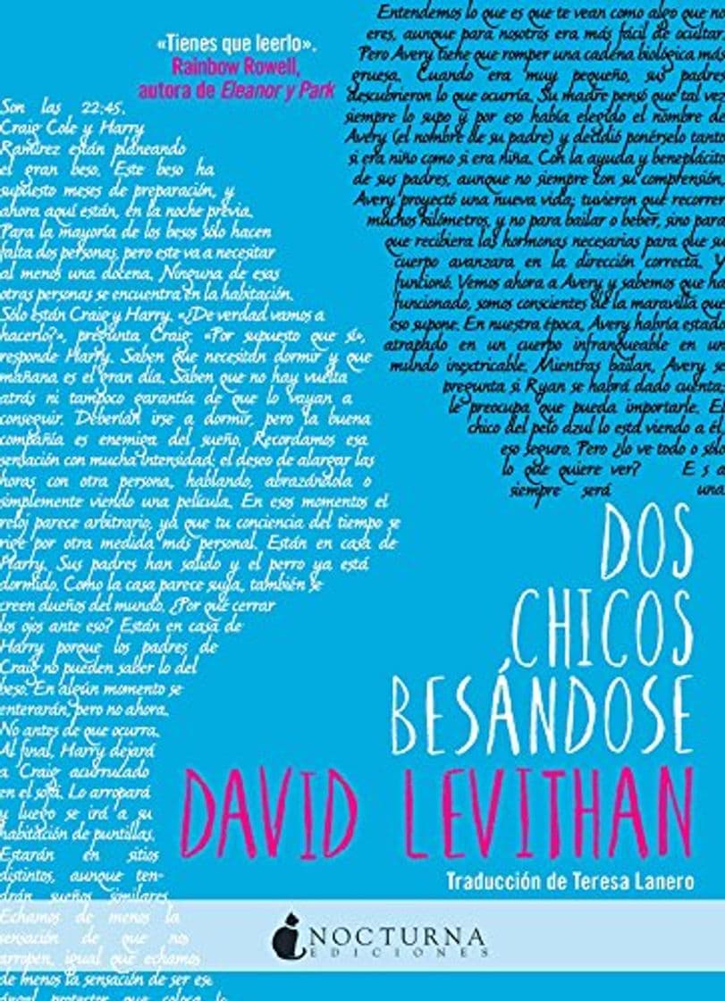 Libro Dos chicos besándose