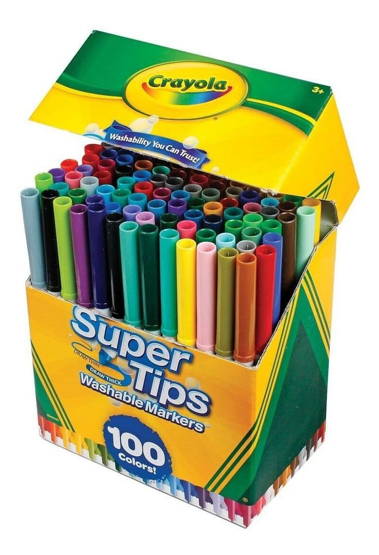 Product Plumones crayola “súper tips”