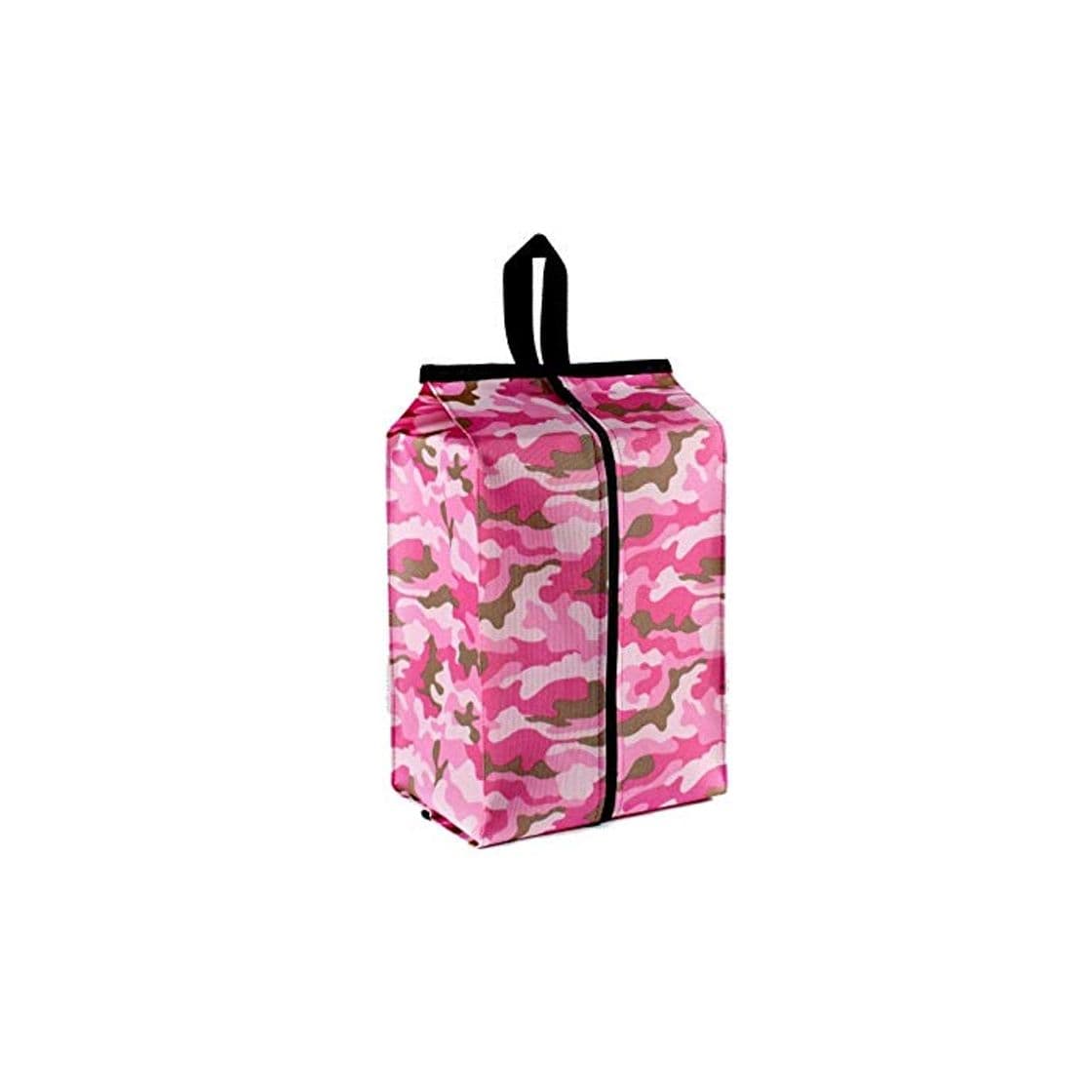 Fashion DYHM viaje Bolsa Organizador con estampado de flores Bolsa de viaje for los zapatos Cremallera Bolsas de almacenamiento a prueba de agua for la mujer Aseo plegable Bolsa de maquillaje Bolsa de maquill