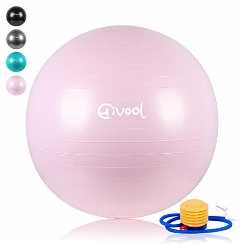 Product Hivool Pelota de Ejercicio para Fitness(55-85cm)syoga