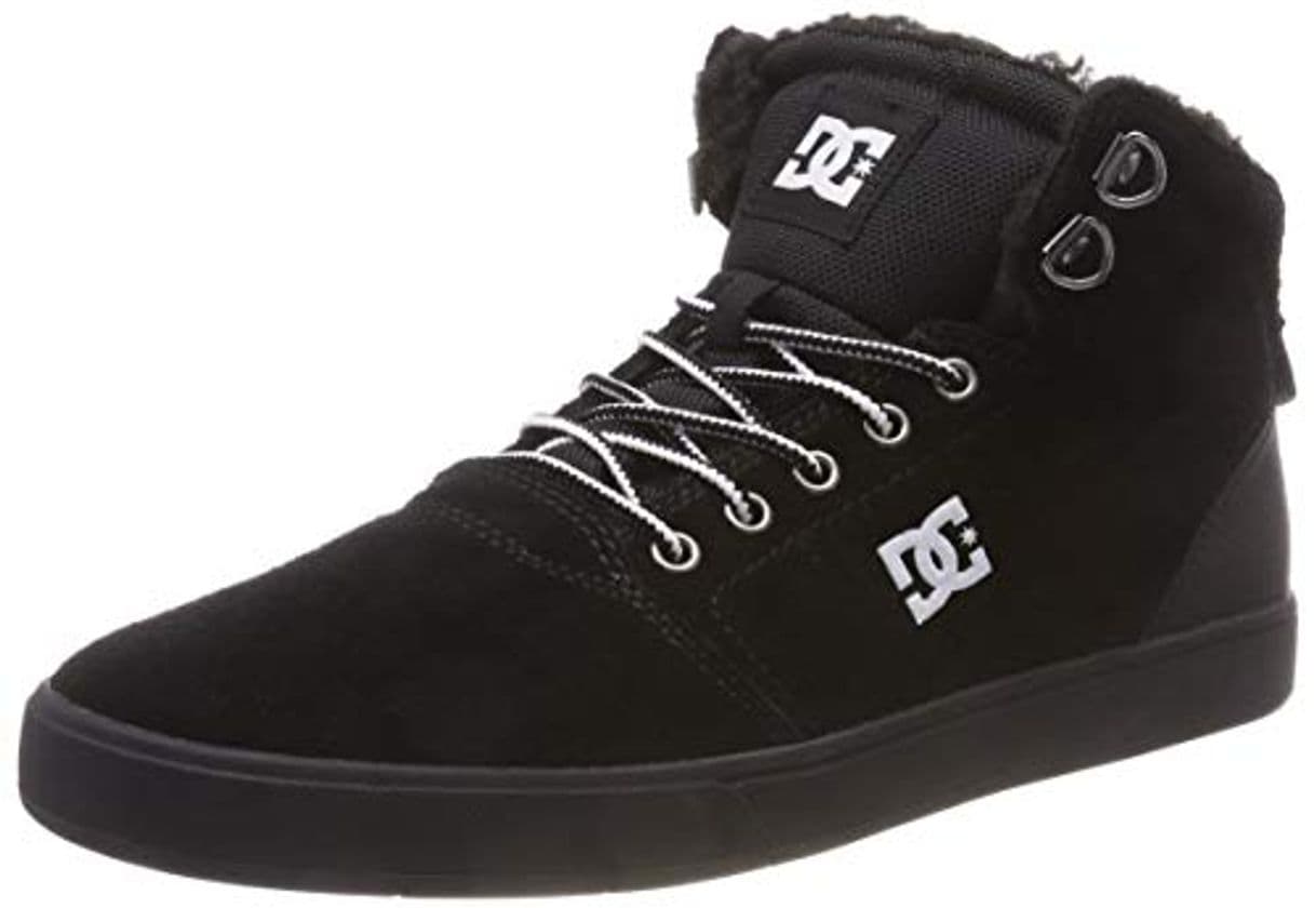 Fashion DC Shoes Crisis High Winter, Zapatillas de Skateboard para Hombre, Negro