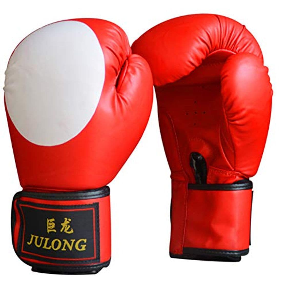 Product WOLIGEQ Guantes de Boxeo Guantes de Boxeo Rojos Negros Sanda Karate Free