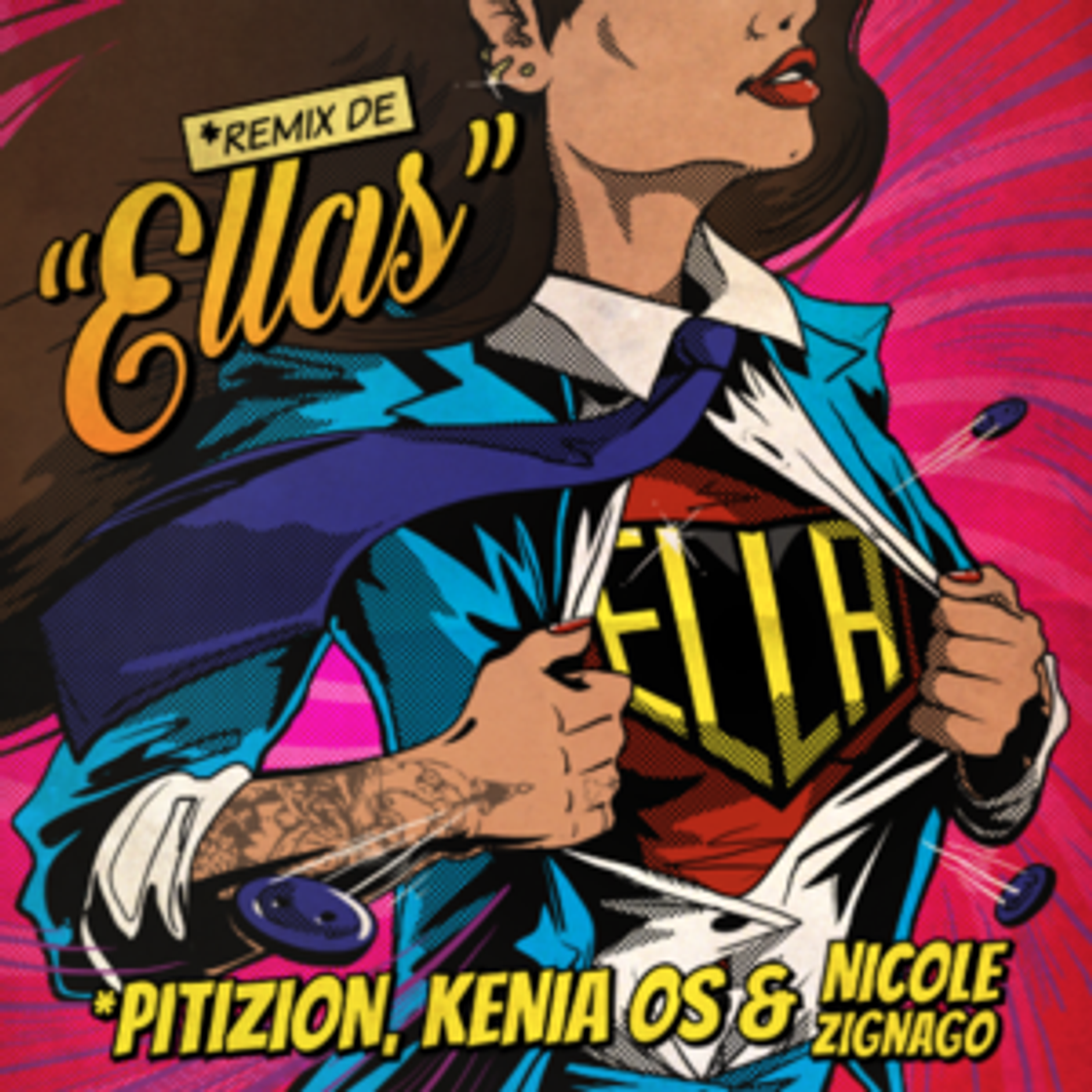 Music 💠Pitizion, Kenia Os, Nicole Zignago - Ellas 