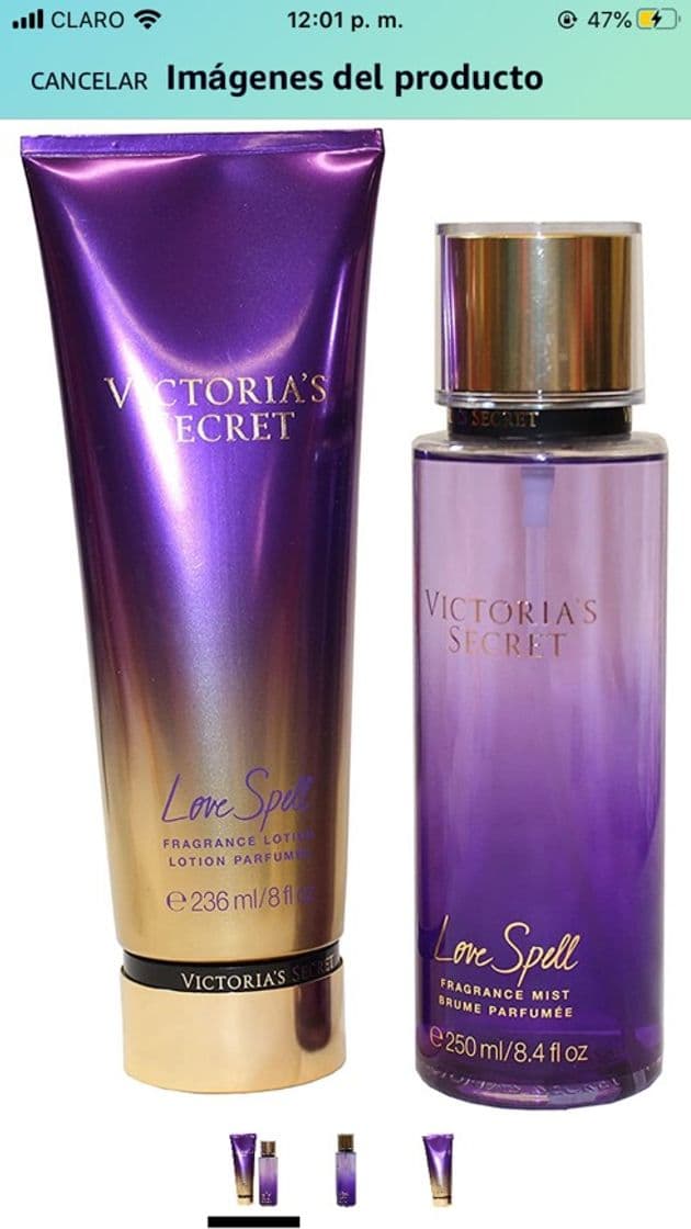 Product Victoria's Secret Set de fragancia y loción, Púrpura https: