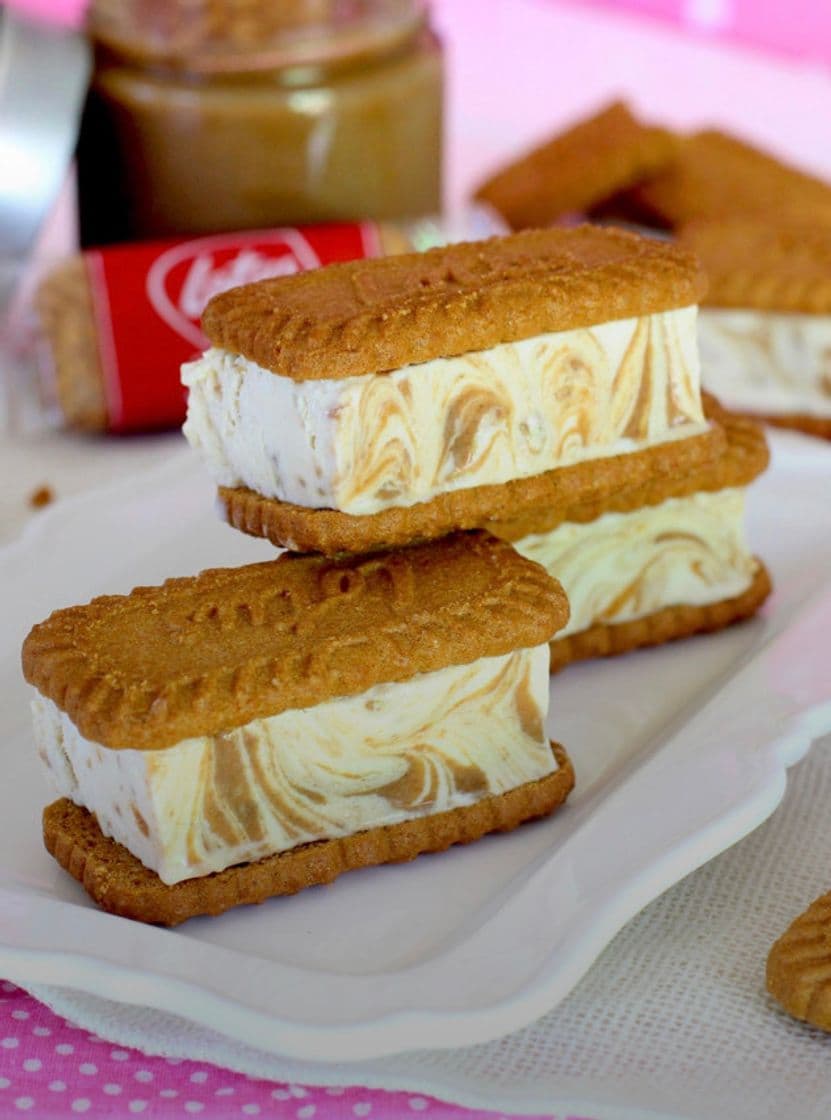 Moda Sándwich helado sin horno 