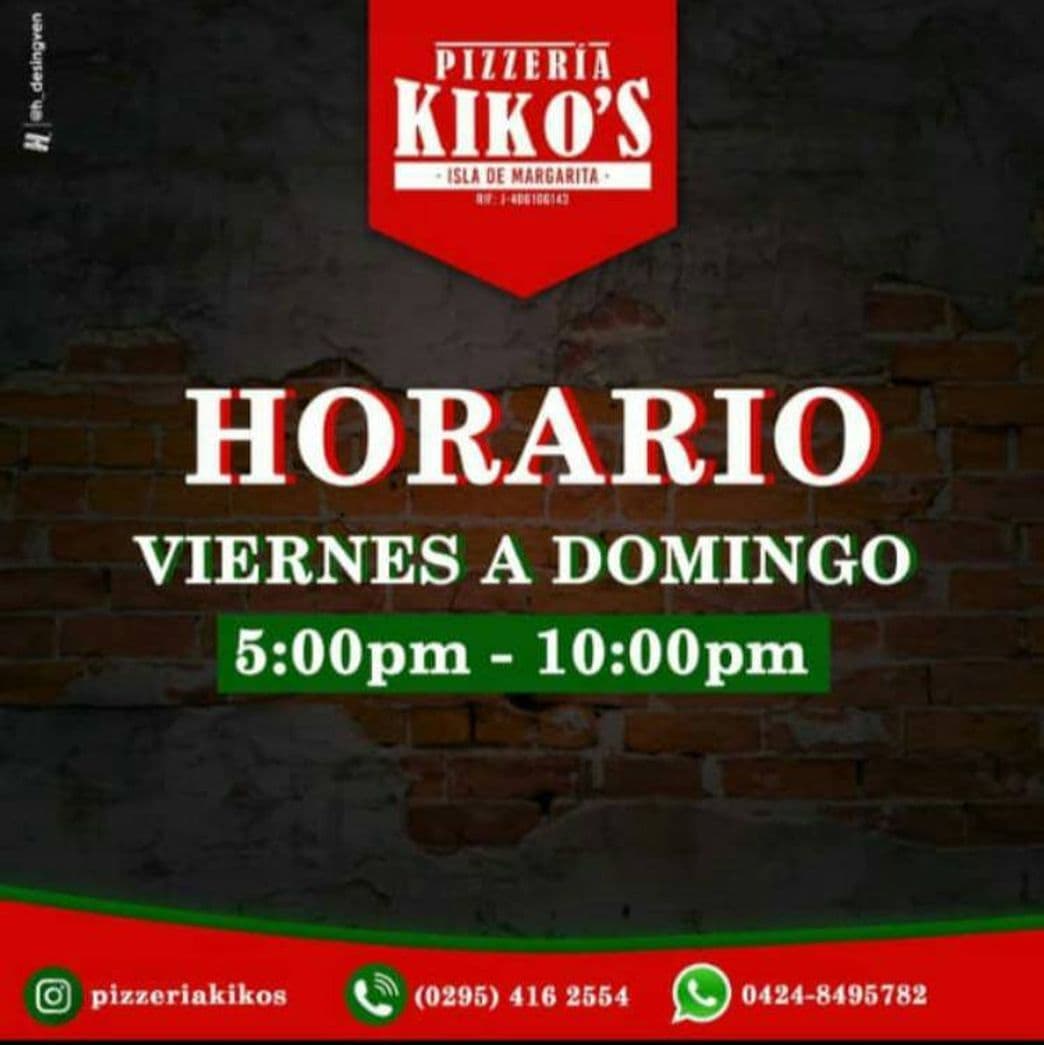 Restaurantes Pizzeria Kiko's