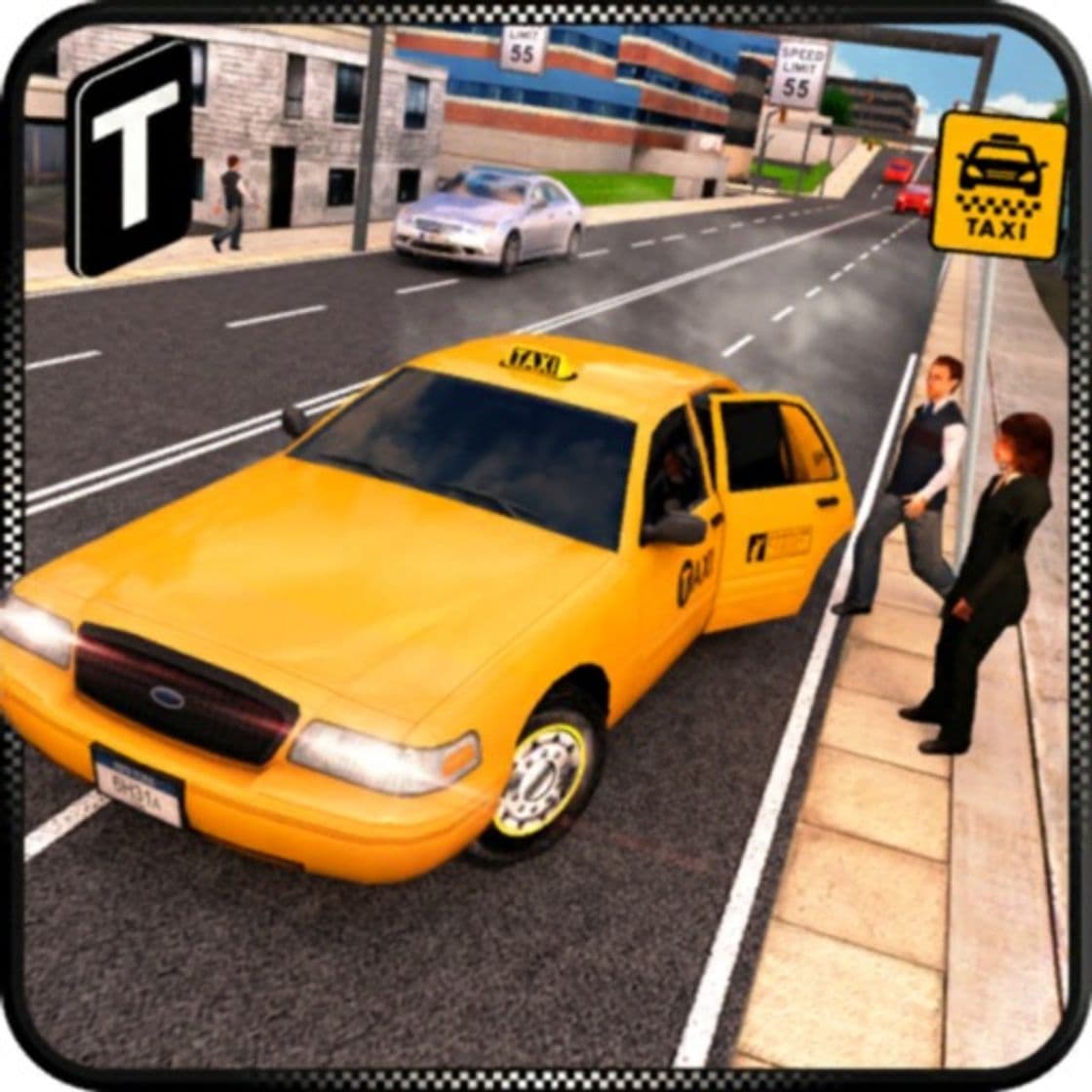 App Taxi Driver 3D