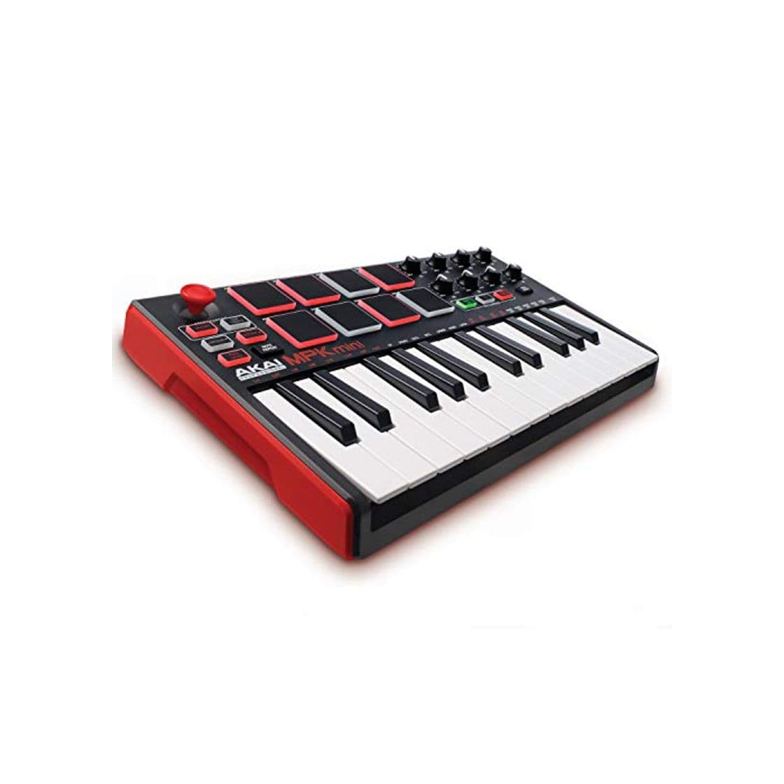 Electronic AKAI Professional MPK MINI MKII - Teclado controlador MIDI USB portátil con