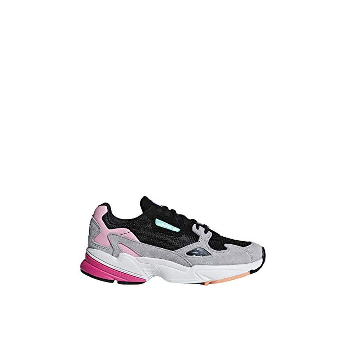 Moda Adidas Falcon W, Zapatillas de Deporte para Mujer, Negro