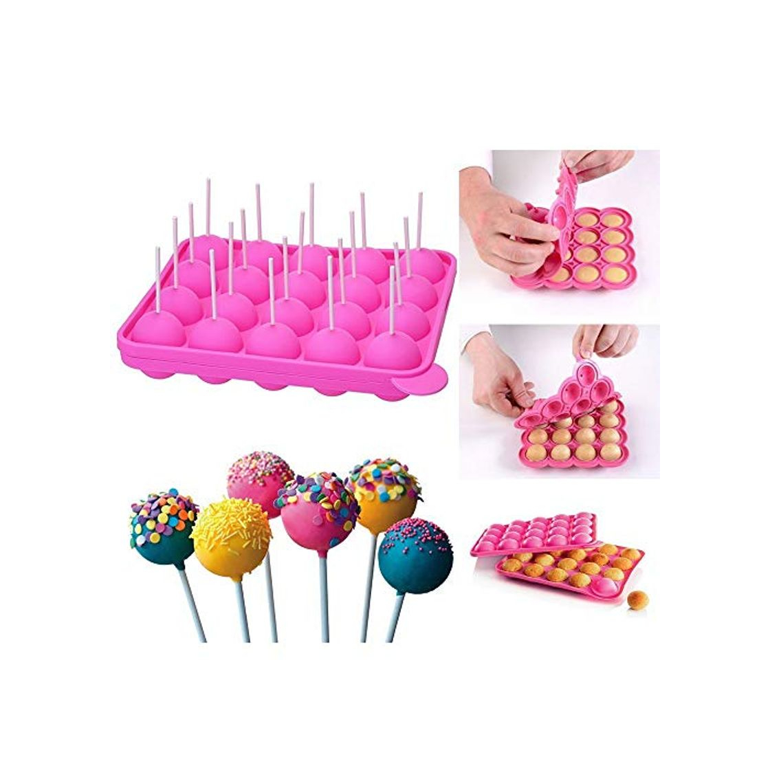 Producto Outtybrave - Molde de Silicona para Cake Pop