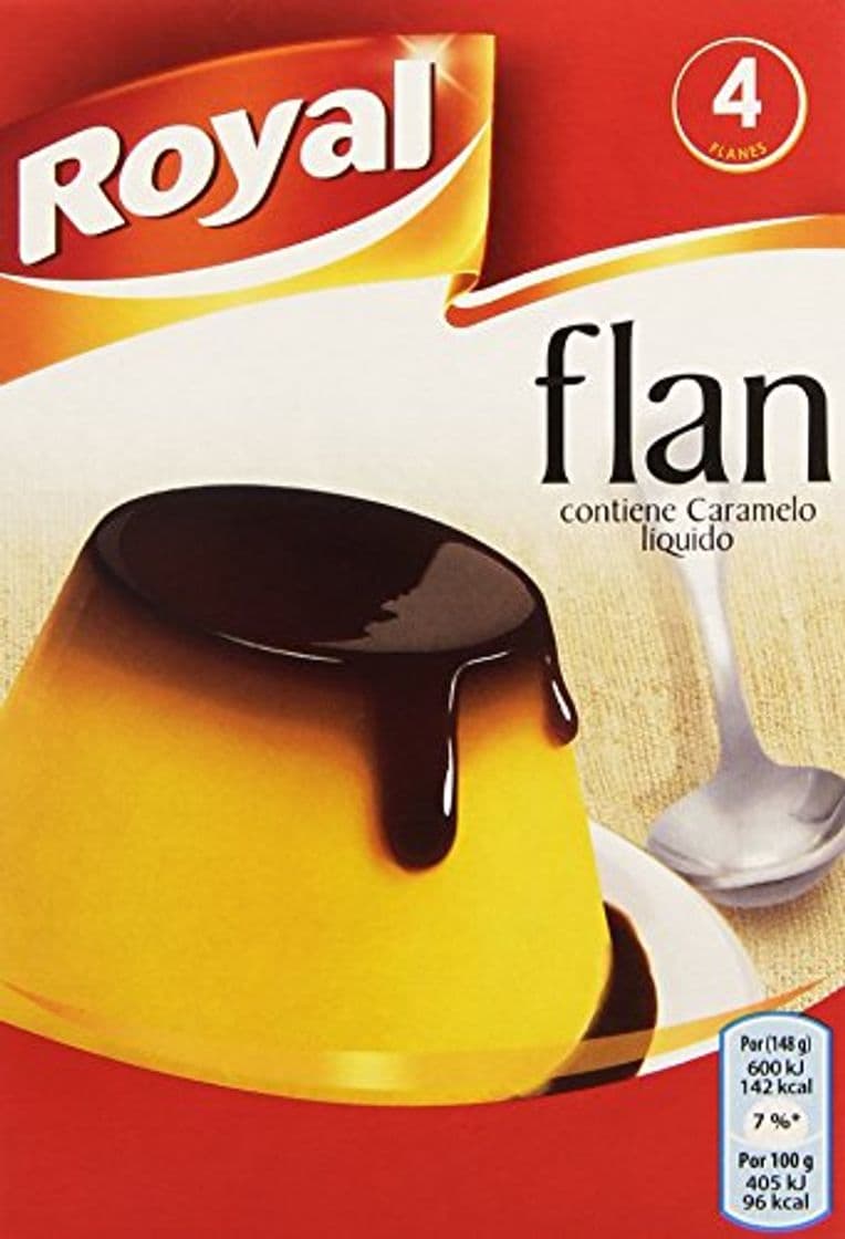 Product Royal Flan 4 Raciones - Paquete de 12 x 7.75 gr -