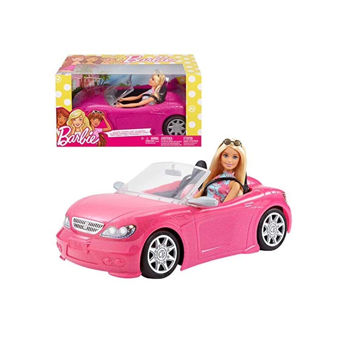 Product Barbie Muñeca y su coche descapotable