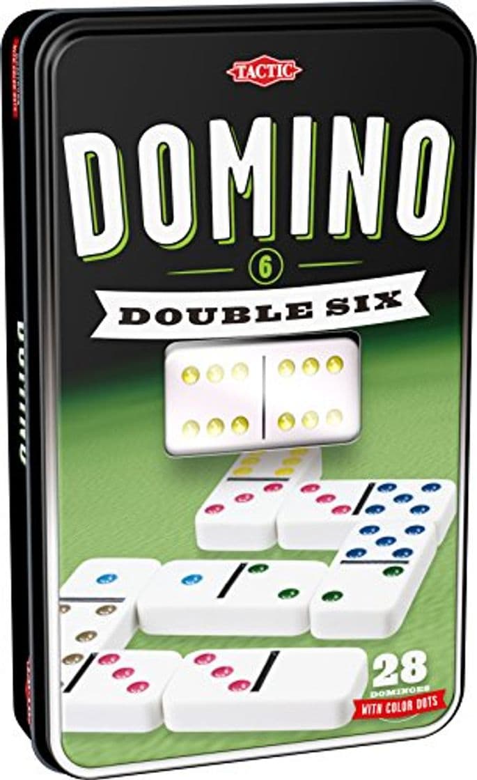 Producto Tactic Domino Double 6 Niños y Adultos Juego de táctica - Juego