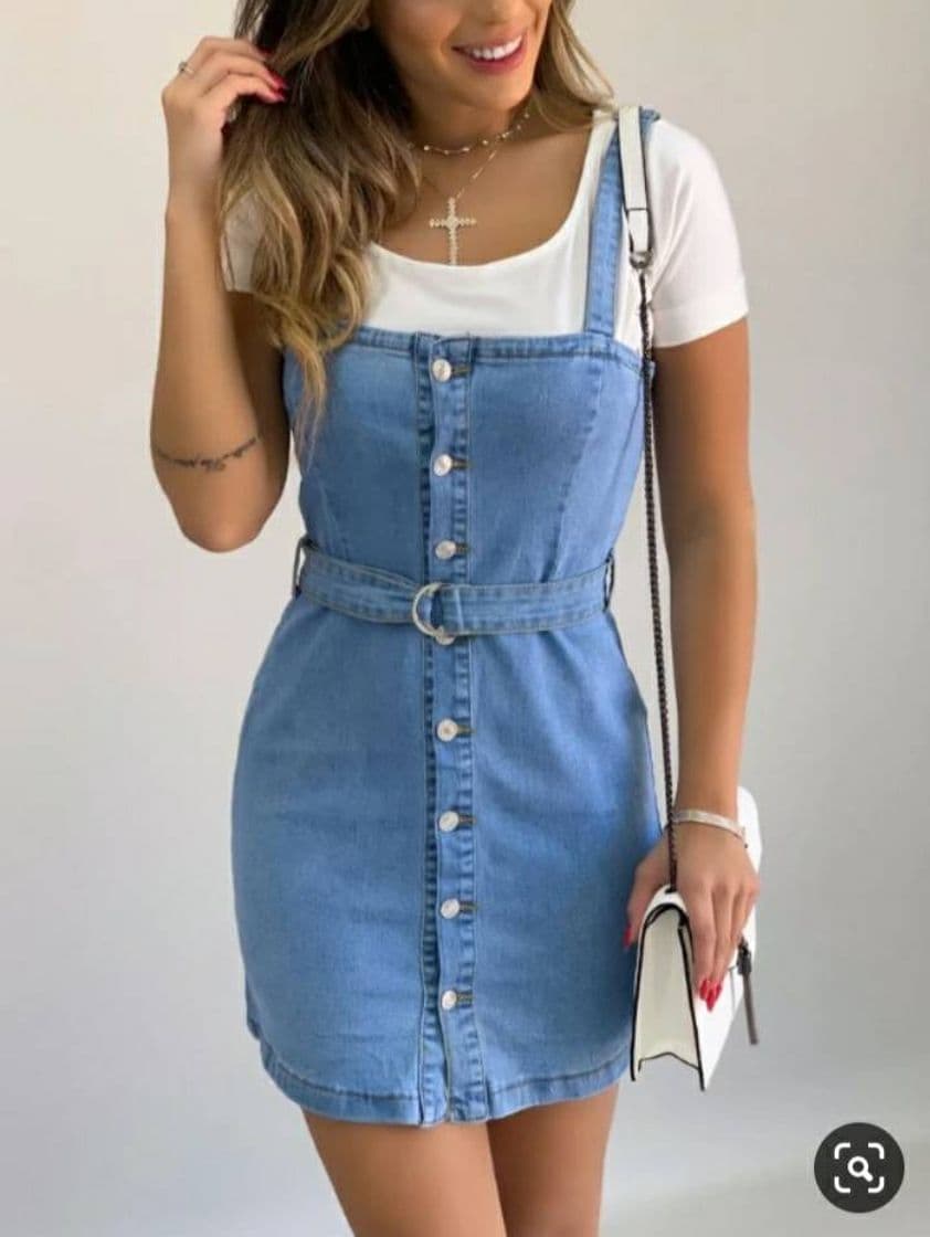 Fashion Vestido Jeans 