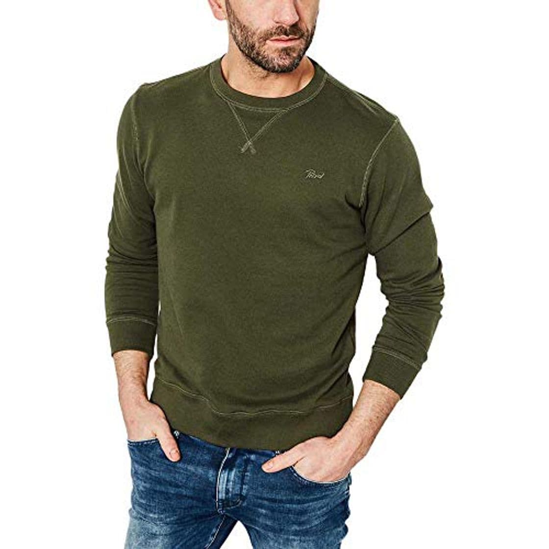 Product Petrol Industries M-noos-swr001 Sudadera, Verde