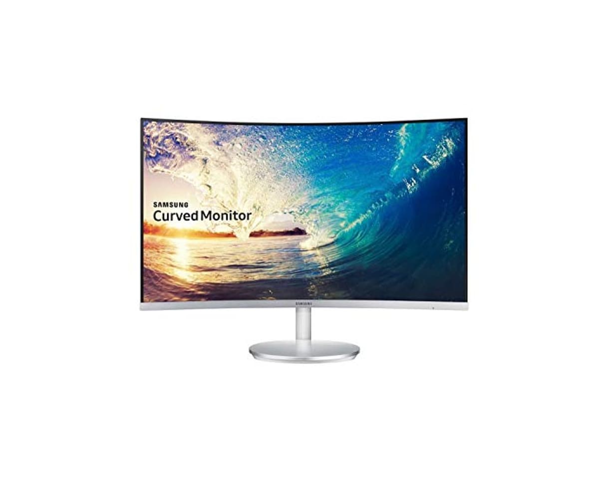 Electrónica Samsung LC27F591FDU 27" Full HD VA Plata - Monitor