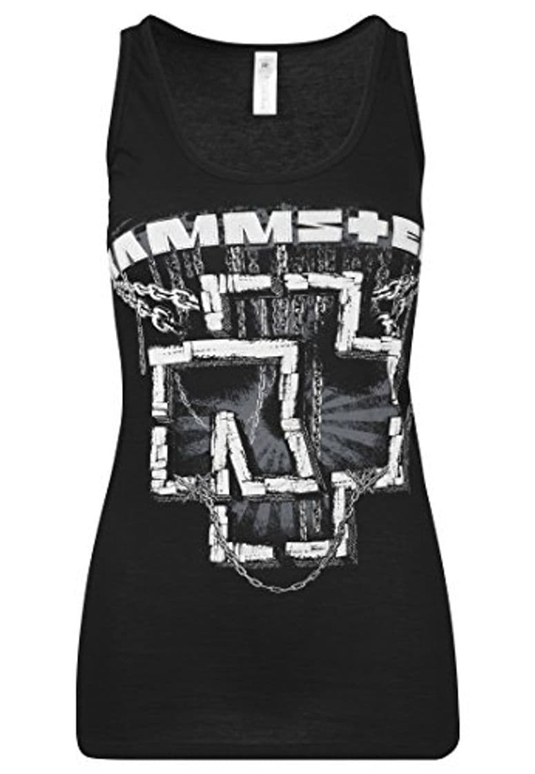 Moda Rammstein - Camiseta de Tirantes para Mujer