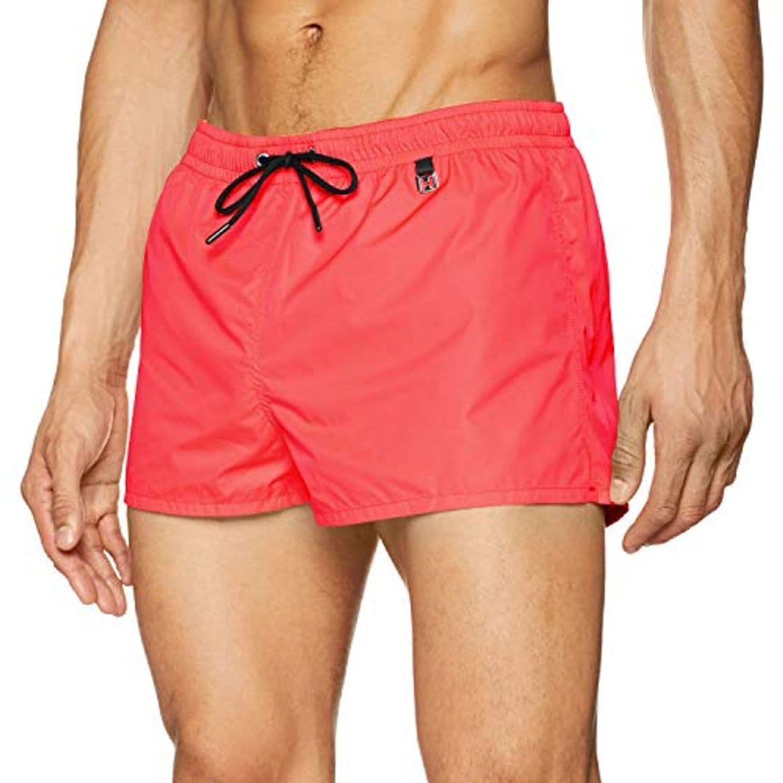 Producto HOM Sunlight Beach Shorts Pantalones Cortos, Rojo