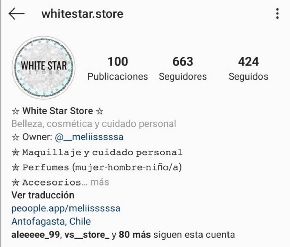 App Mi tienda en instagram 🌸